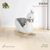 Cangaroo Plush rocking animal Swan